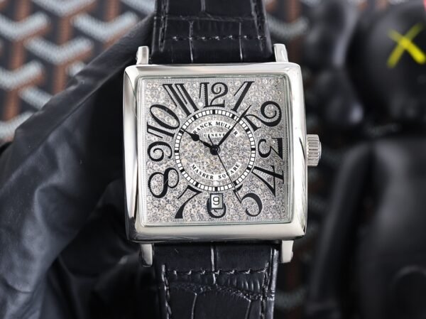 Franck Muller Master Square Diamond Silver
