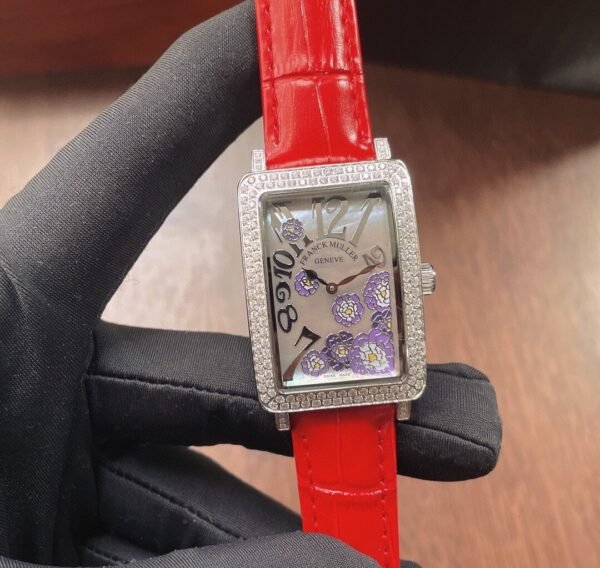 Frank Muller Silver-Diamond Woman Watch
