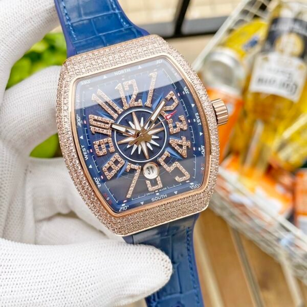 Franck Muller Vanguard Yachting Diamond Numbers Gold