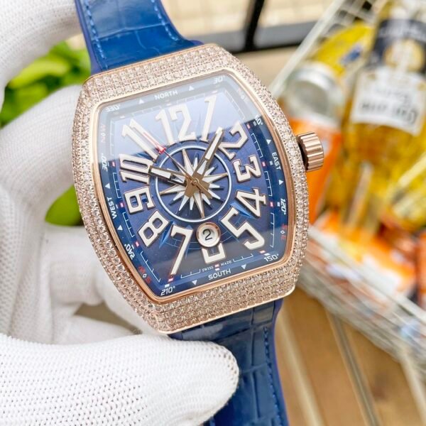 Franck Muller Vanguard Yachting Diamond Gold