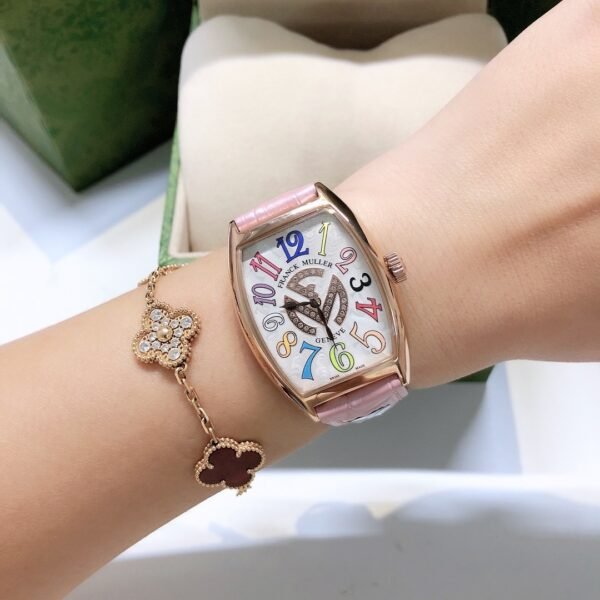 Franck Muller Curvex Lady Gold Stainless Steel Watch