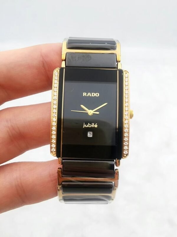 Rado Jubile Diastar Titanium Ceramic Black-Diamond Women`s Watch