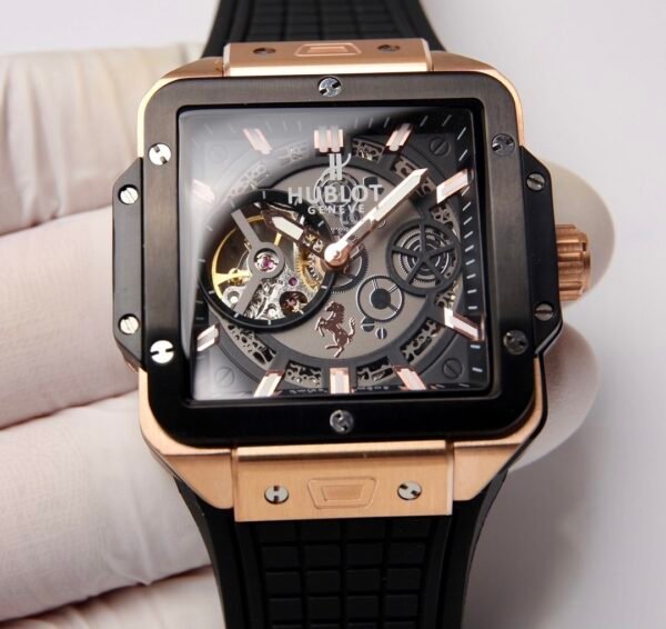 Hublot Square Bang Unico King Gold-Black Luxury Men Watch