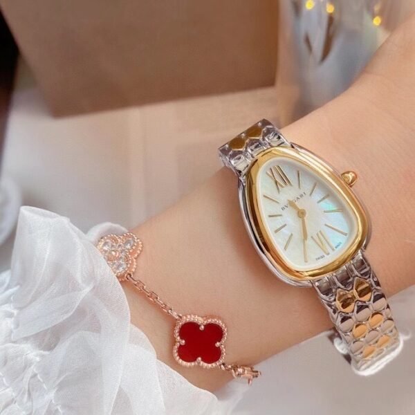 Bvlgari Serpenti Seduttori Silver-Gold Luxury Women`s Watch