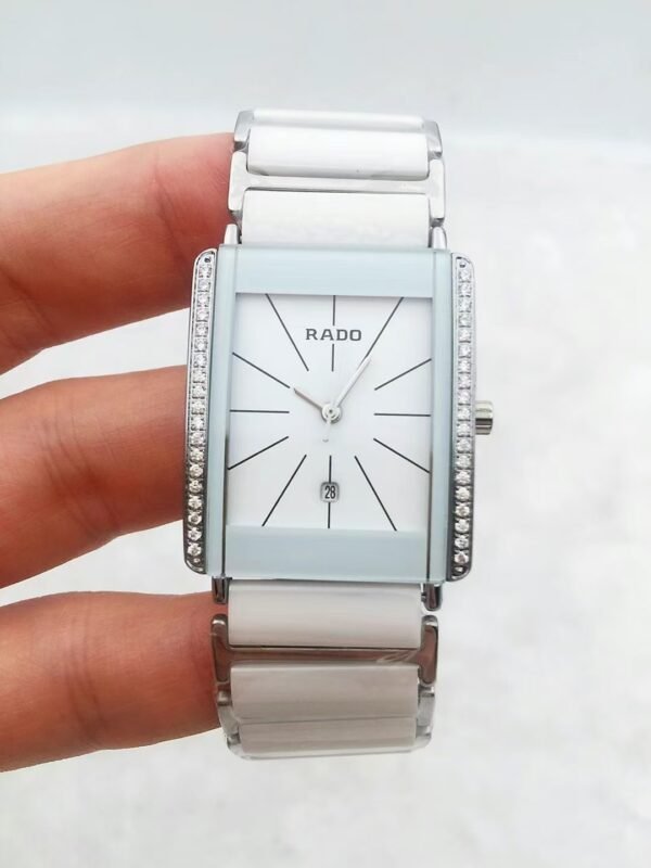 Rado Jubile Diastar Titanium Ceramic White-Diamond Women`s Watch