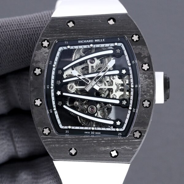 Richard Mille RM59-01 Skeleton Black Carbon Luxury Men Watch