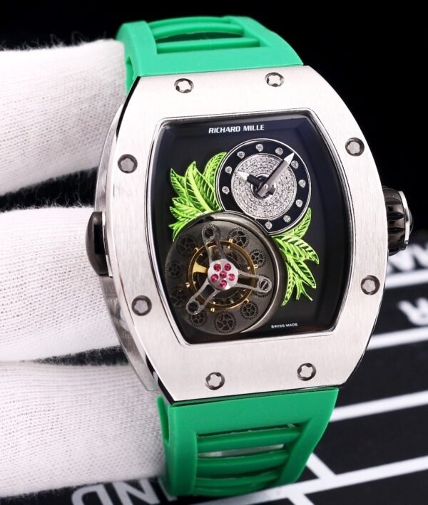 Richard Mille RM 19-02 WG 00/30 Silver Luxury Men Watch