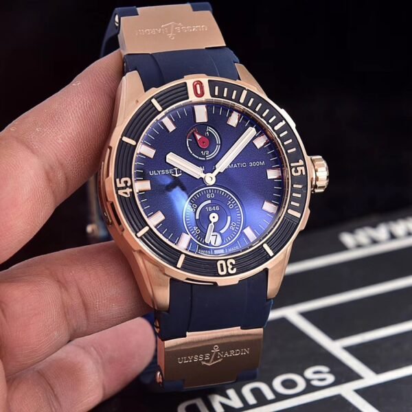 Ulysse Nardin Armbanduhr Titan DIVER Gold Men`s Watch