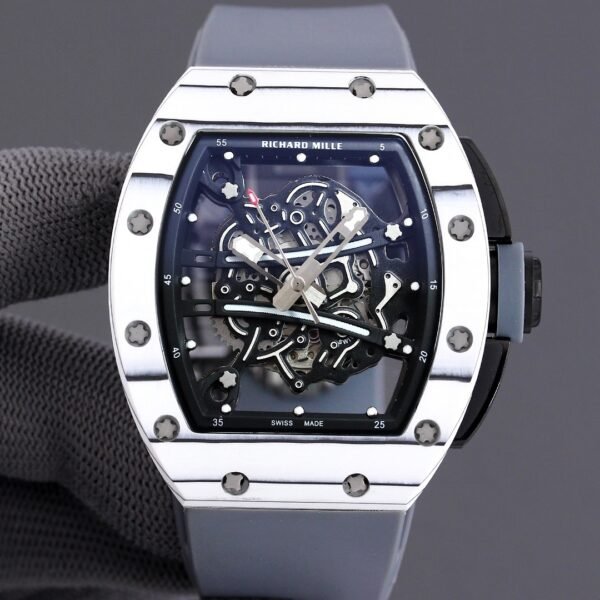 Richard Mille RM61-01 Skeleton White Luxury Men Watch