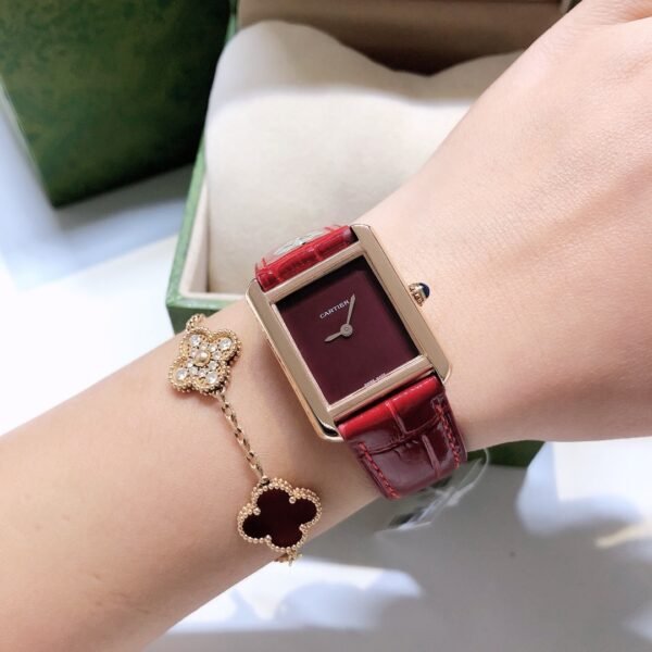 Cartier Tank Louis WGTA009 Gold Luxury Woman Watch