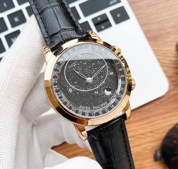 Patek Philippe Sky Moon Celestial Gold Men Watch