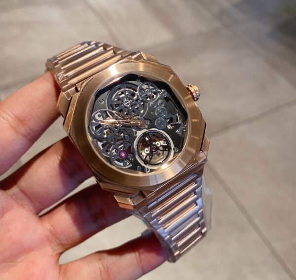 Bvlgari Octo Finissimo Watch Gold Luxury Men Watch