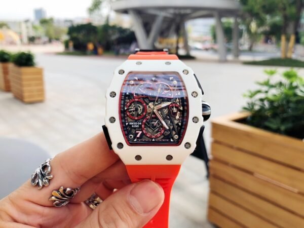 Richard Mille McLaren F1 White-Orange Luxury Men Watch