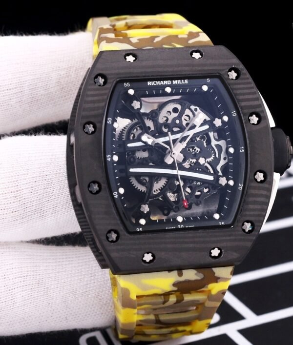 Richard Mille RM 61-01 AN CA-TZP/001 Black Luxury Men Watch