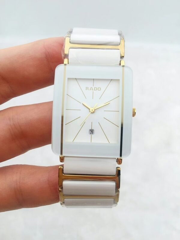 Rado Jubile Diastar Titanium Ceramic White-Gold Women`s Watch