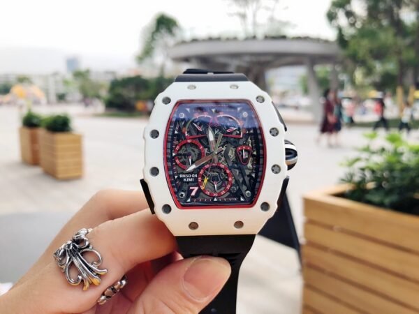 Richard Mille McLaren F1 White-Black Luxury Men Watch