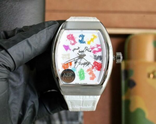 Franck Muller Vanguard Graffiti Silver-White Men’s Watch