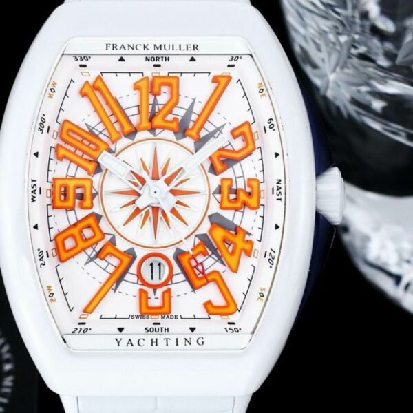 Franck Muller Vanguard Yachting White Men`s Watch