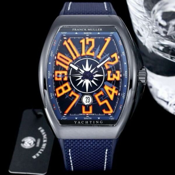 Franck Muller Vanguard Yachting Black Men`s Watch