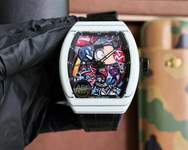 Franck Muller Ceramic ABF Art Vanguard Men`s Watch