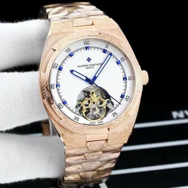 Vacheron Constantin Rose-Gold Tourbillon Luxury Men’s Watch