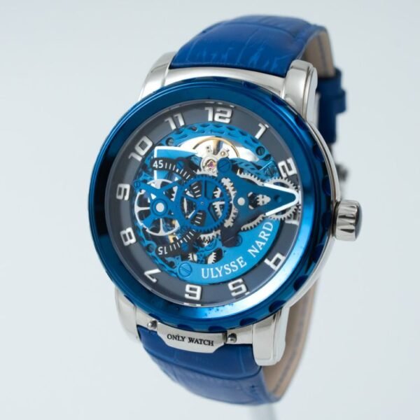 Ulysse Nardin Executive Tourbillon Only Watch Silver Skeleton Men`s Watch